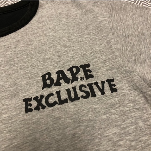 A Bathing Ape Bape Exclusive Bapex Reversible Tee Shirt Size Medium - Picture 7 of 10